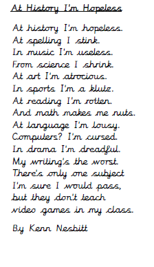 Handwriting practice