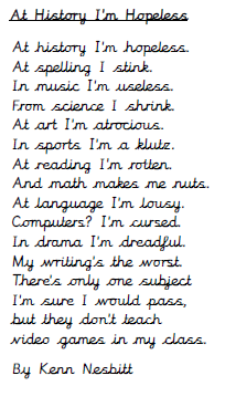 Handwriting practice